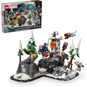 LEGO Marvel The Avengers Assemble: Age of Ultron Building Toy Set – Marvel Toy & Figures for Boys & Girls, Ages 10+ – Gift Ideas for Kids – Includes 6 Superhero Minifigures – 76291
