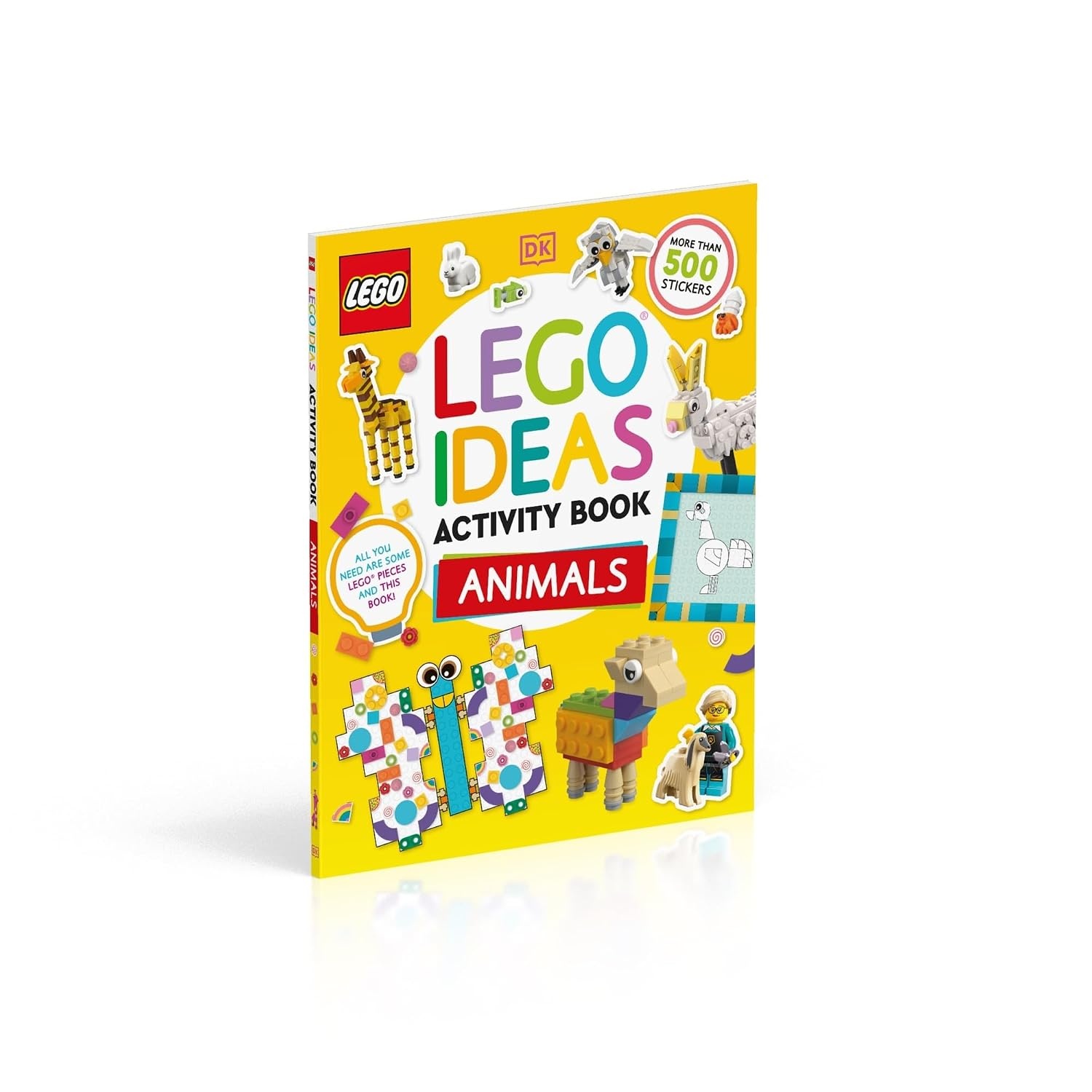 image:imageLEGO Ideas Activity Book Animals Packed with LEGO Building and Sticker Activities and Fun Facts With 500 Stickers
