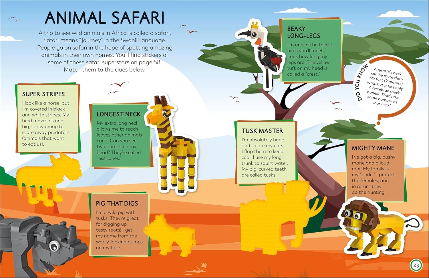 image:imageLEGO Ideas Activity Book Animals Packed with LEGO Building and Sticker Activities and Fun Facts With 500 Stickers