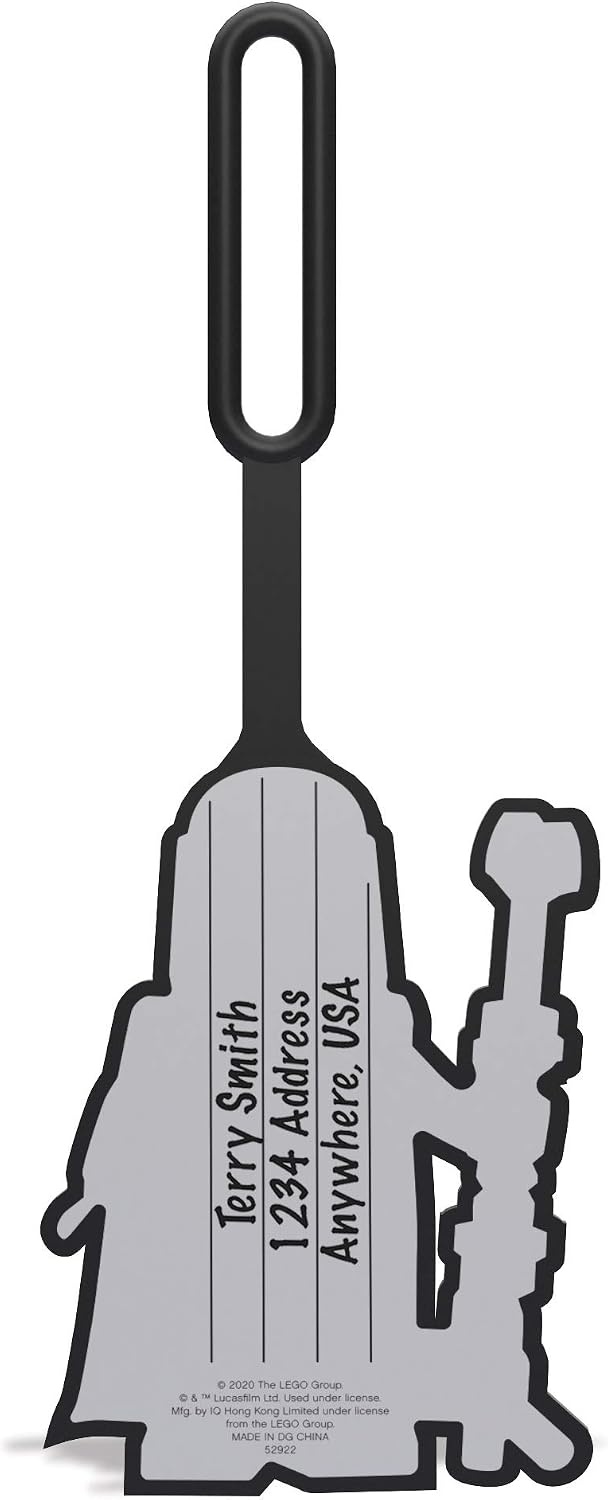 image:imageLEGO Star Wars Silicone Luggage Tag The Mandalorian 52922