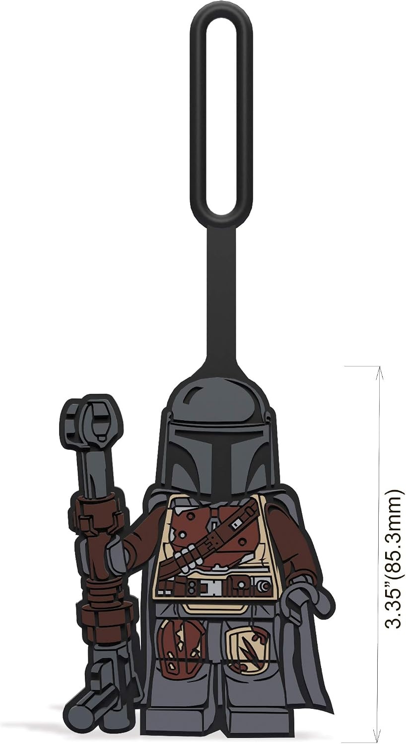 image:imageLEGO Star Wars Silicone Luggage Tag The Mandalorian 52922