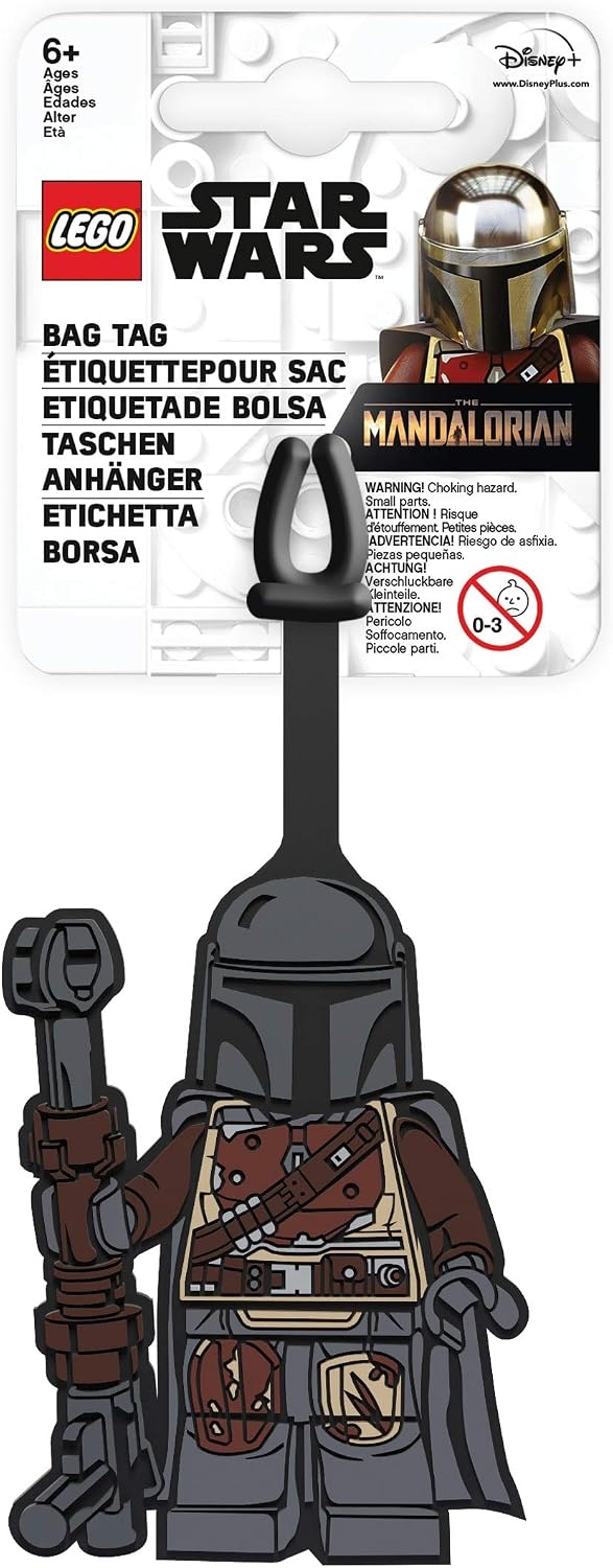 image:imageLEGO Star Wars Silicone Luggage Tag The Mandalorian 52922