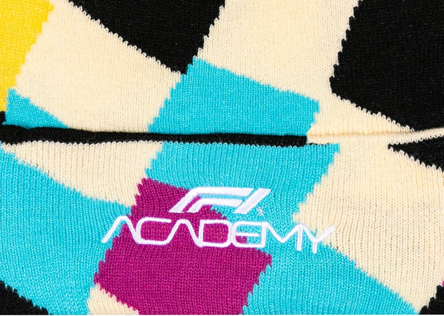 image:imageLEGO x F1 Academy Unisex Checkered Logo Beanie Multicolor One Size