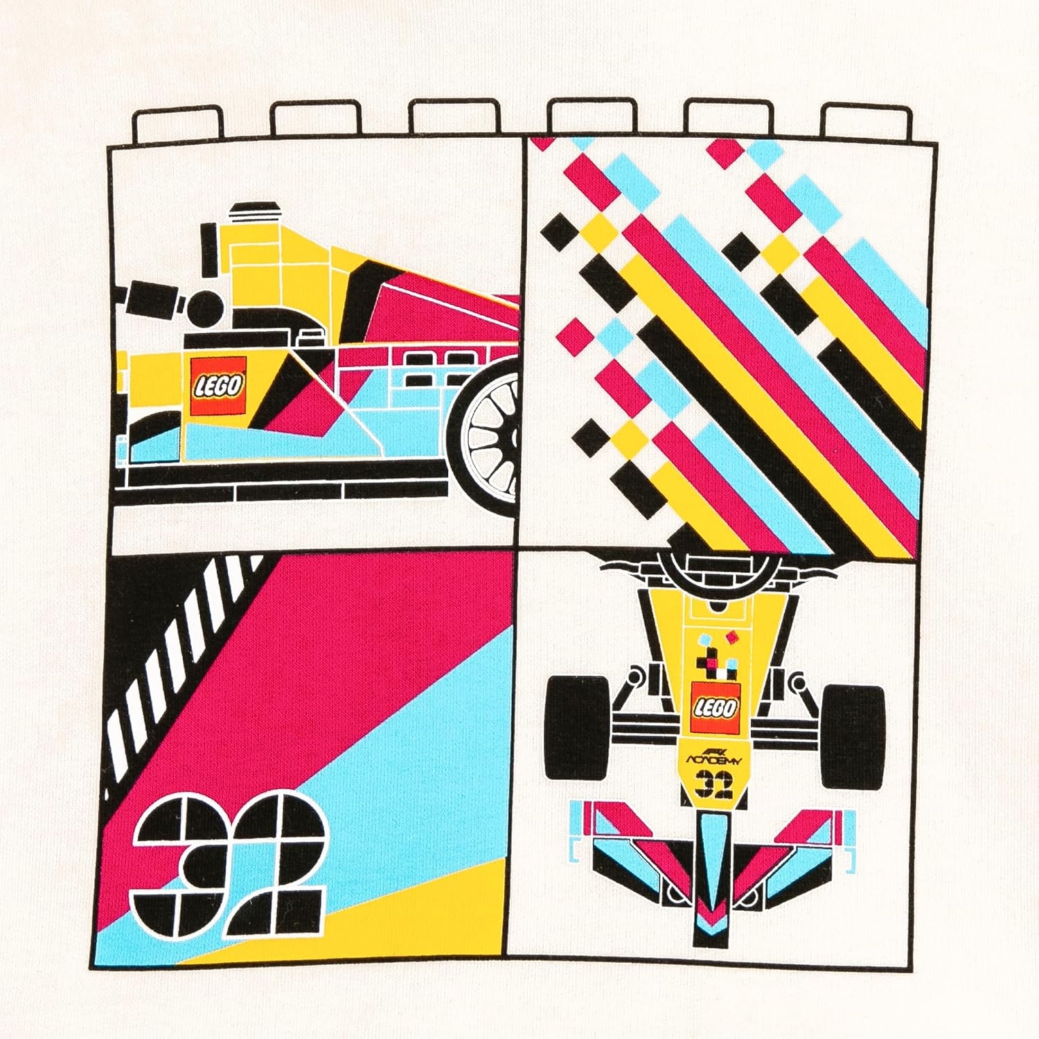 image:imageLEGO x F1 Academy Womens Hooded SweatshirtOffwhite
