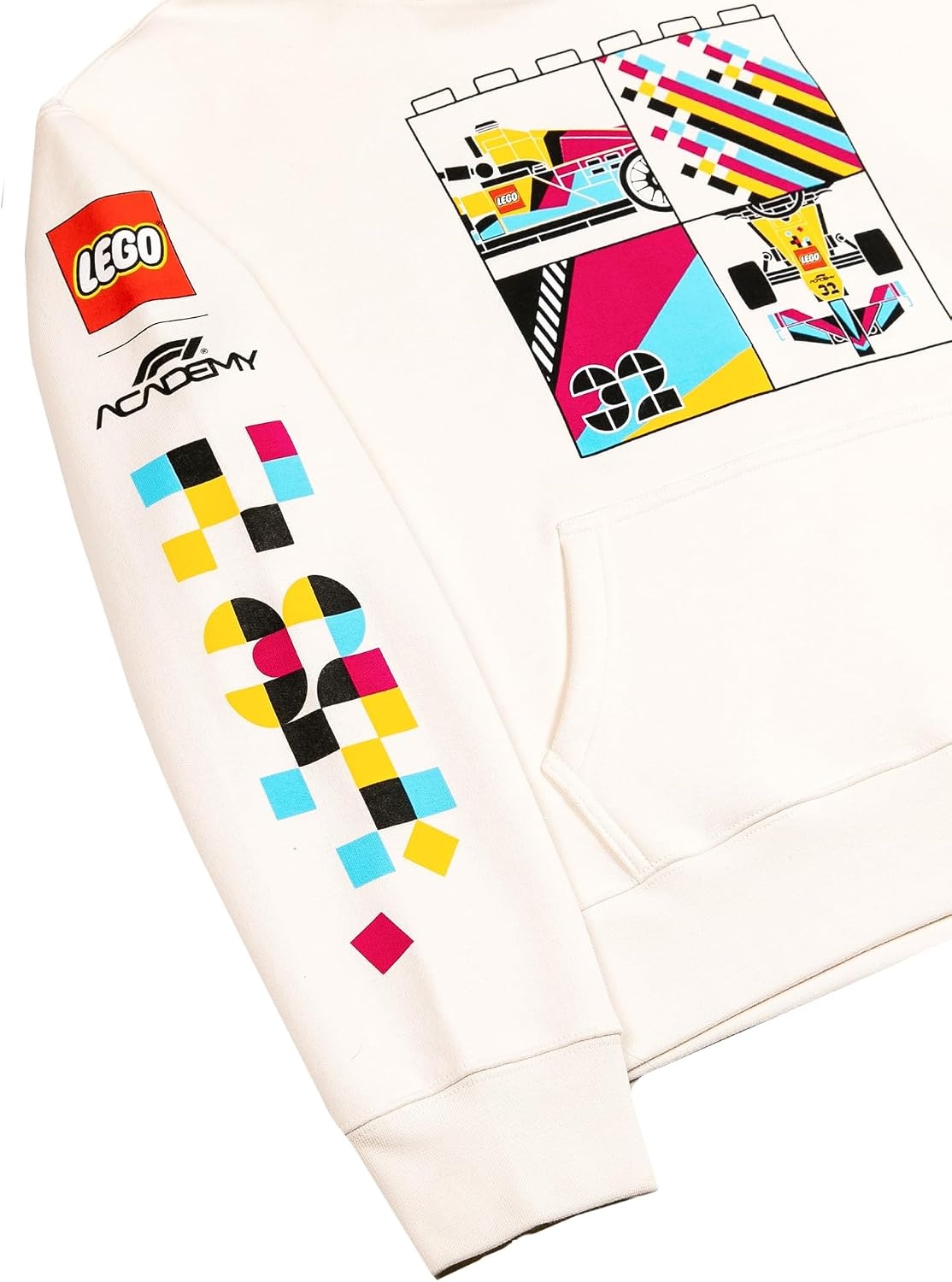 image:imageLEGO x F1 Academy Womens Hooded SweatshirtOffwhite