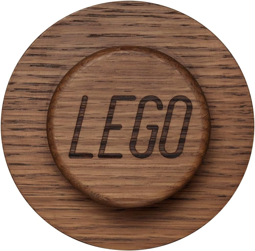 image:imageRoom Copenhagen Lego Wall Hanger Set Decorative Playroom Utility Hooks BlackWhiteGreyBlack