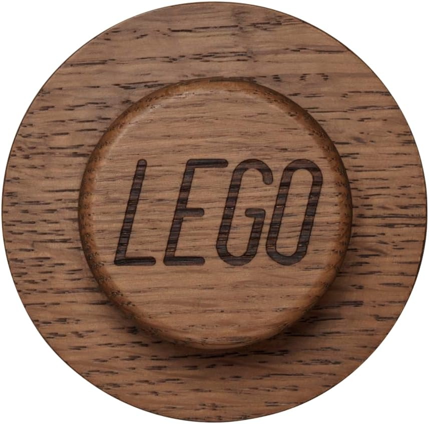 image:imageRoom Copenhagen Lego Wall Hanger Set Decorative Playroom Utility Hooks BlackWhiteGreyBlack