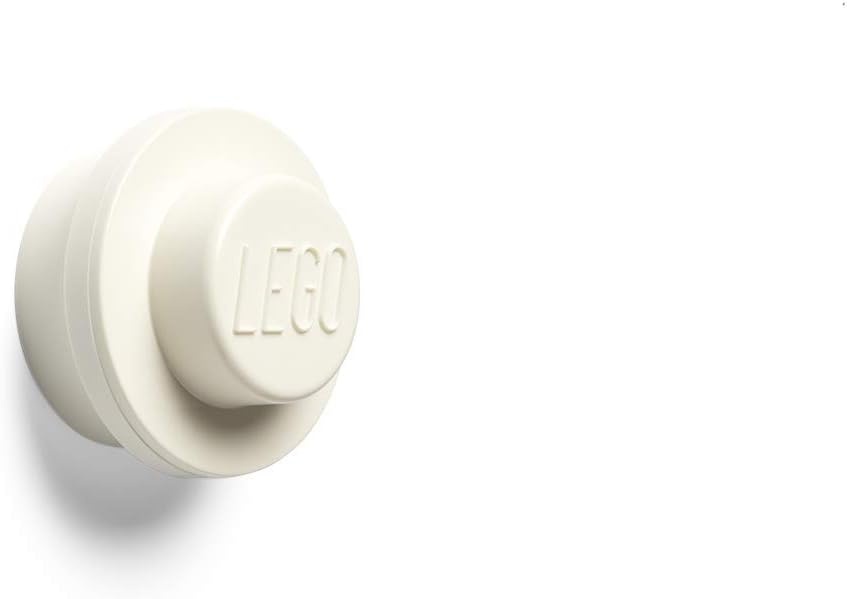 image:imageRoom Copenhagen Lego Wall Hanger Set Decorative Playroom Utility Hooks BlackWhiteGreyBlackGreyWhite
