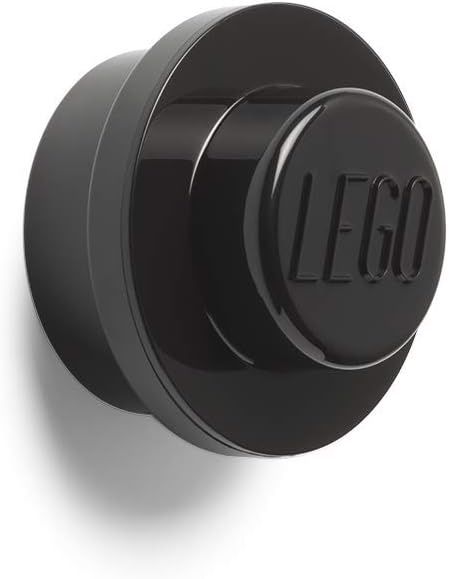 image:imageRoom Copenhagen Lego Wall Hanger Set Decorative Playroom Utility Hooks BlackWhiteGreyBlackGreyWhite