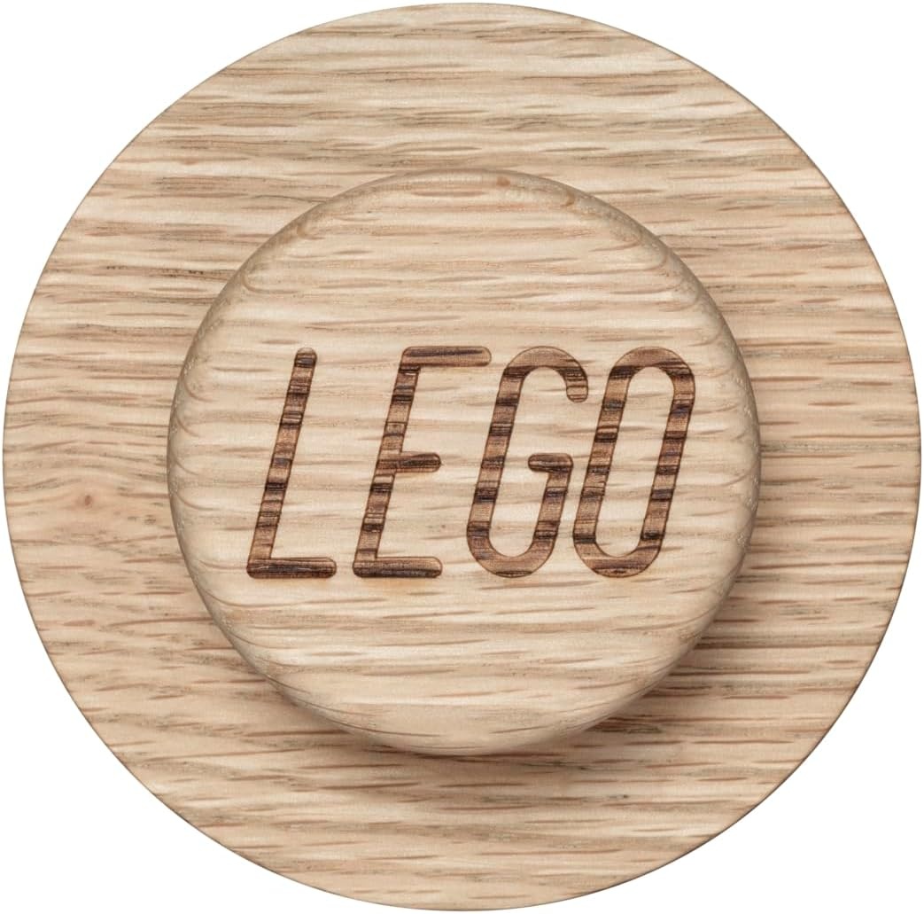 image:imageRoom Copenhagen Lego Wall Hanger Set Decorative Playroom Utility Hooks BlackWhiteGreyOak