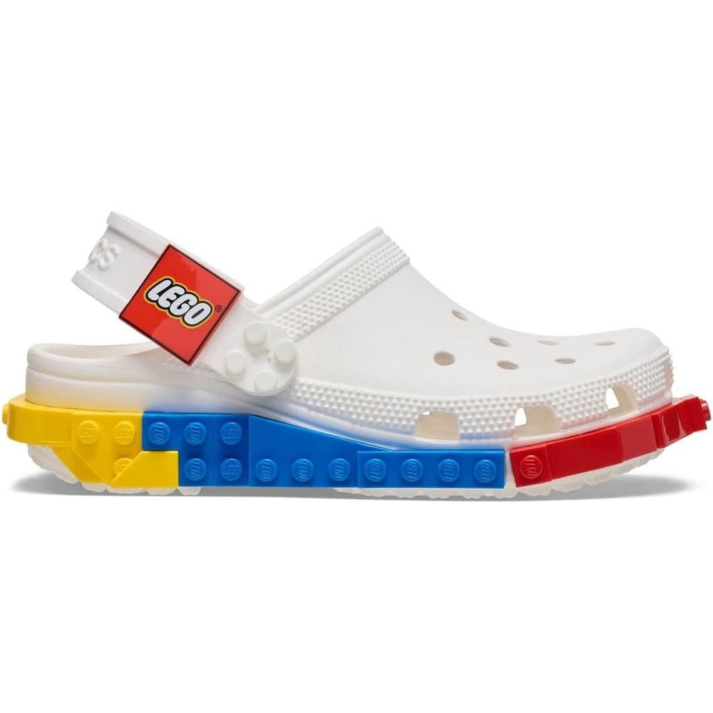 image:imageCrocs UnisexChild Classic LEGO System Clogs LEGO Shoes for KidsWhite