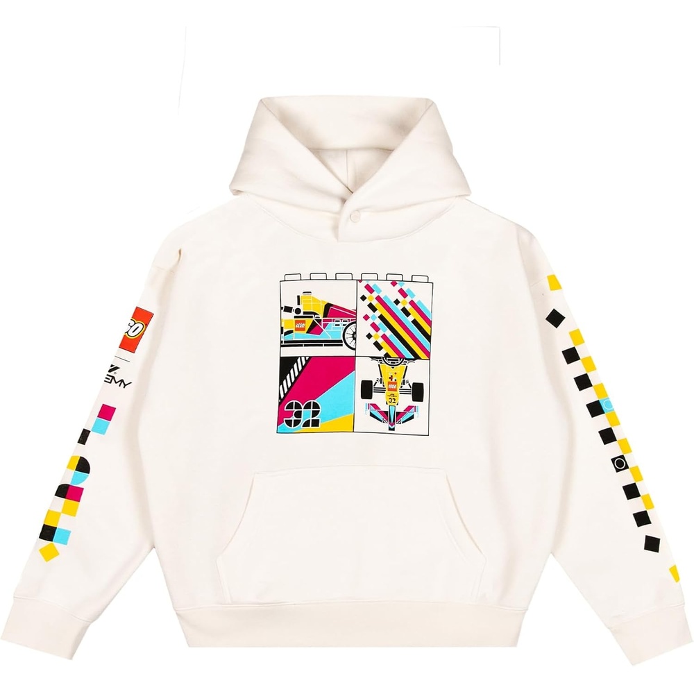 image:imageLEGO x F1 Academy Womens Hooded SweatshirtOffwhite