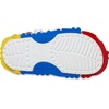 Crocs Unisex-Adult Classic LEGO System Clogs, LEGO Shoes for Women and Men(White)