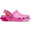 Crocs Unisex-Child Classic LEGO System Clogs, LEGO Shoes for Kids(Taffy Pink)