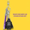 IQ LEGO Star Wars Lightsaber Gel Pen with Clip – Purple (53516) | Smooth writing purple ink, Refillable