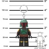 LEGO Star Wars – Large 3 Inch Tall Figure Key Light – Boba Fett (KE188H)