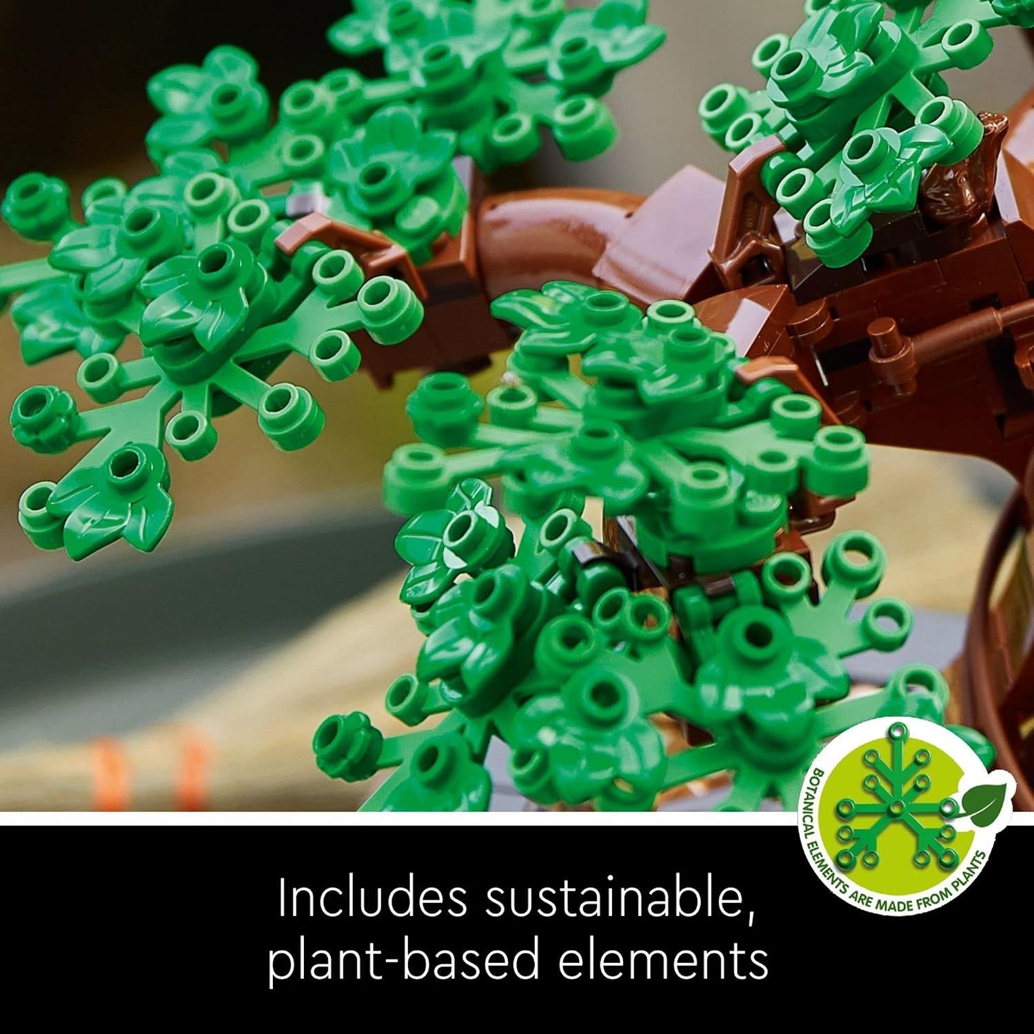 image:imageLEGO Botanicals Bonsai Tree Building Set Artificial Bonsai Tree Plants for Home Decor Adults Ages 18 Faux Fake Plants for Table Desk Office Birthday Gift for Men amp Women 10281