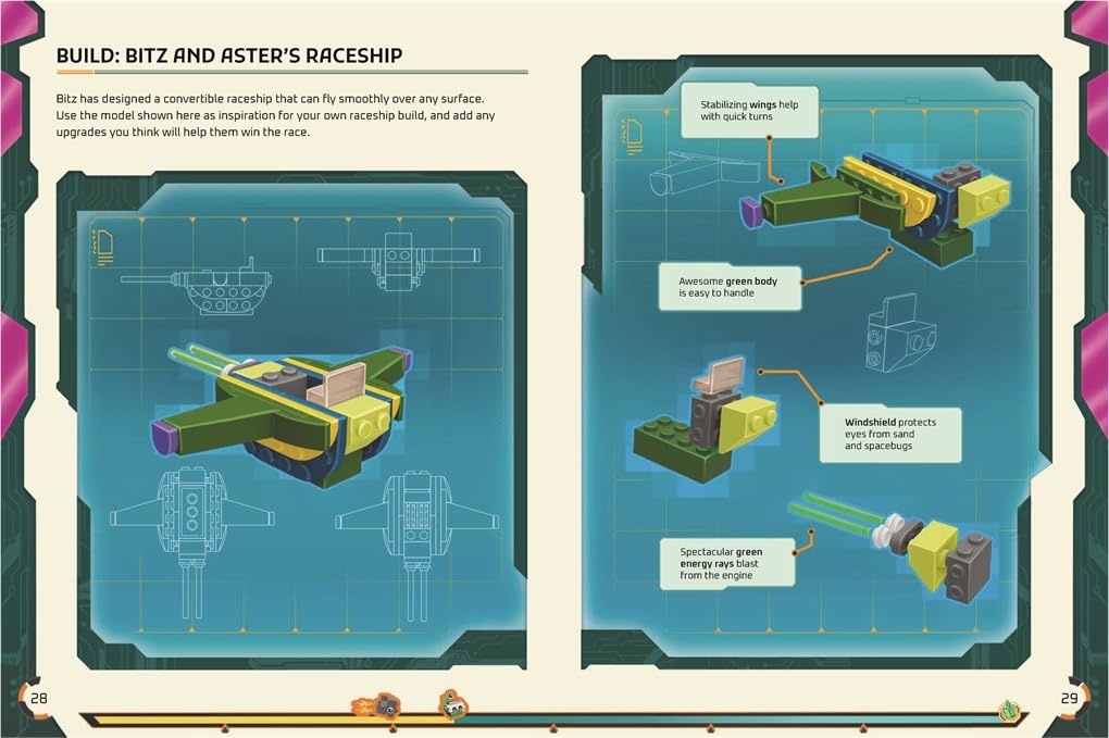 image:imageBuster Books LEGO Books Build Your Own Story Space Rescue with over 100 LEGO bricks and exclusive models to build