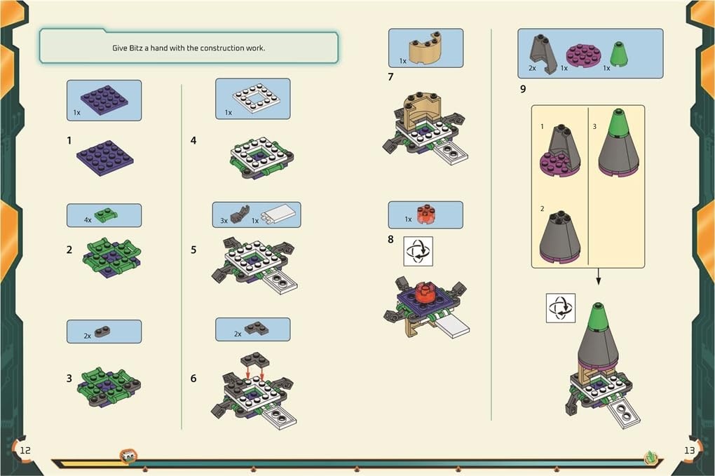 image:imageBuster Books LEGO Books Build Your Own Story Space Rescue with over 100 LEGO bricks and exclusive models to build