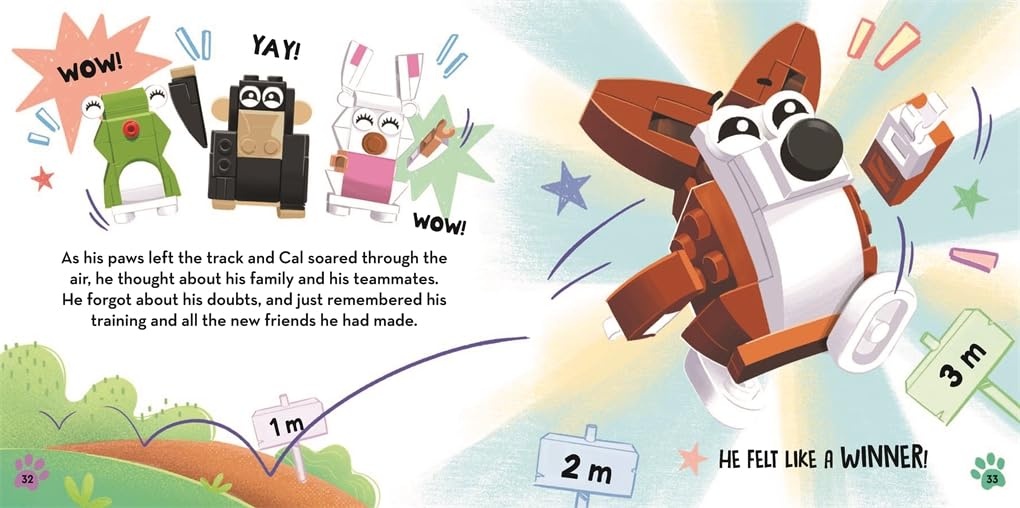image:imageBuster Books LEGO Books Cute Squad Corgis Never Quit with corgi minibuild and over 55 LEGO elements LEGO Minifigure Activity