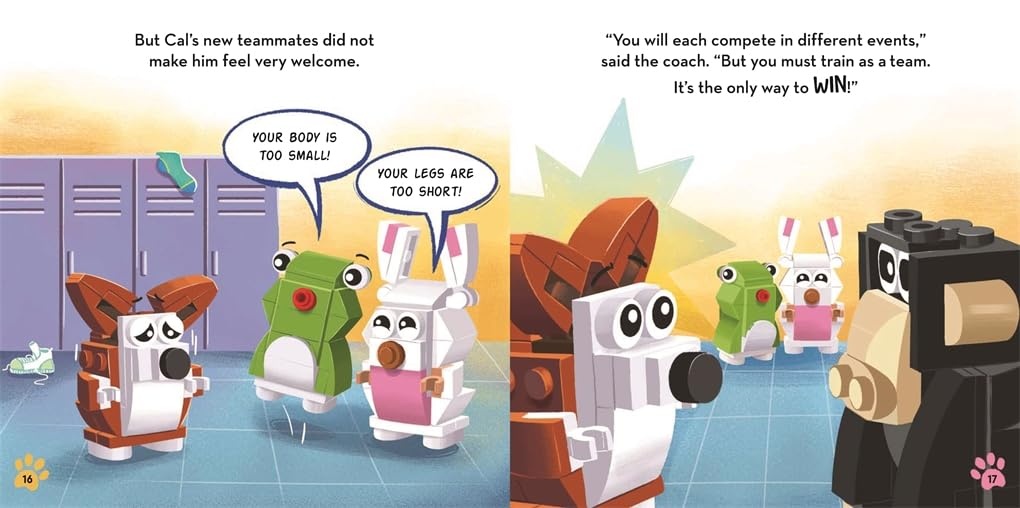 image:imageBuster Books LEGO Books Cute Squad Corgis Never Quit with corgi minibuild and over 55 LEGO elements LEGO Minifigure Activity