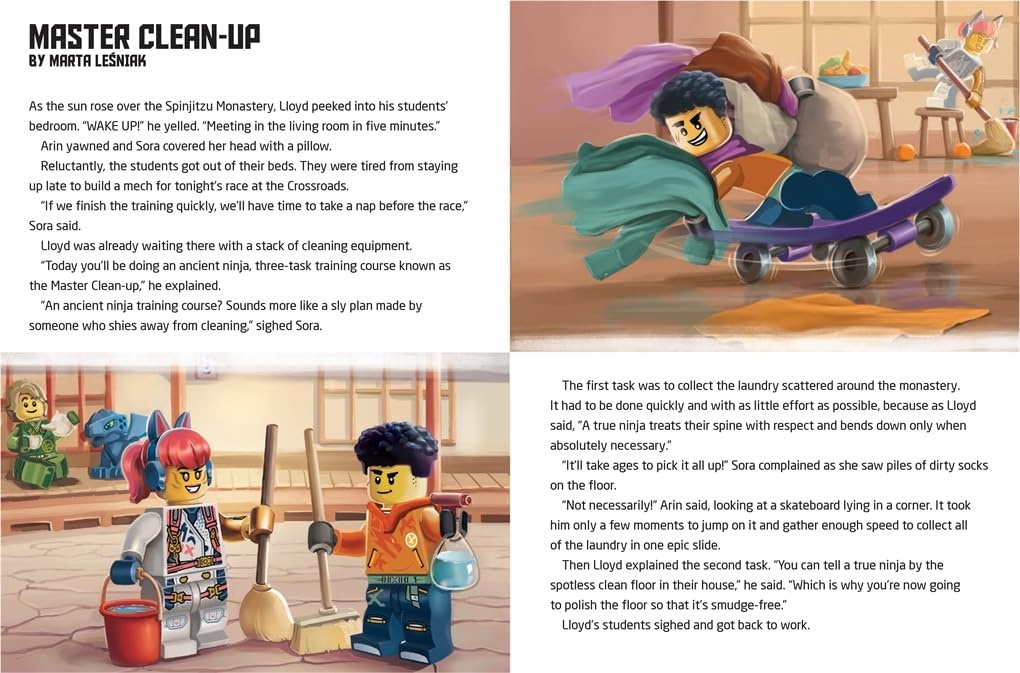image:imageBuster Books LEGO Books Official Annual 2024 with gamer LEGO minifigure LEGO Minifigure Activity