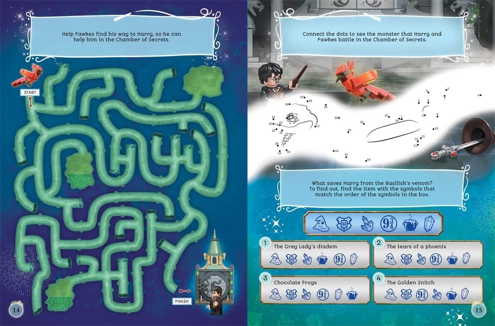 image:imageBuster Books LEGO Harry Potter Official Yearbook 2024 with Albus Dumbledore minifigure LEGO Annual