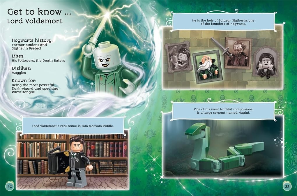 image:imageBuster Books LEGO Harry Potter Official Yearbook 2024 with Albus Dumbledore minifigure LEGO Annual
