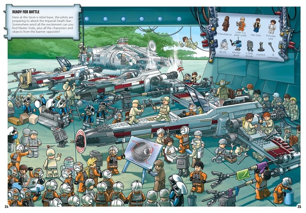 image:imageBuster Books LEGO Star Wars Wheres Yoda A Search and Find Adventure LEGO Search and Find