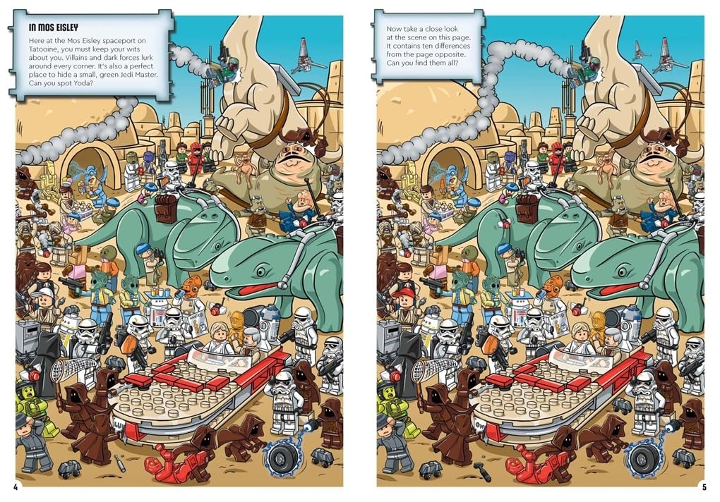 image:imageBuster Books LEGO Star Wars Wheres Yoda A Search and Find Adventure LEGO Search and Find