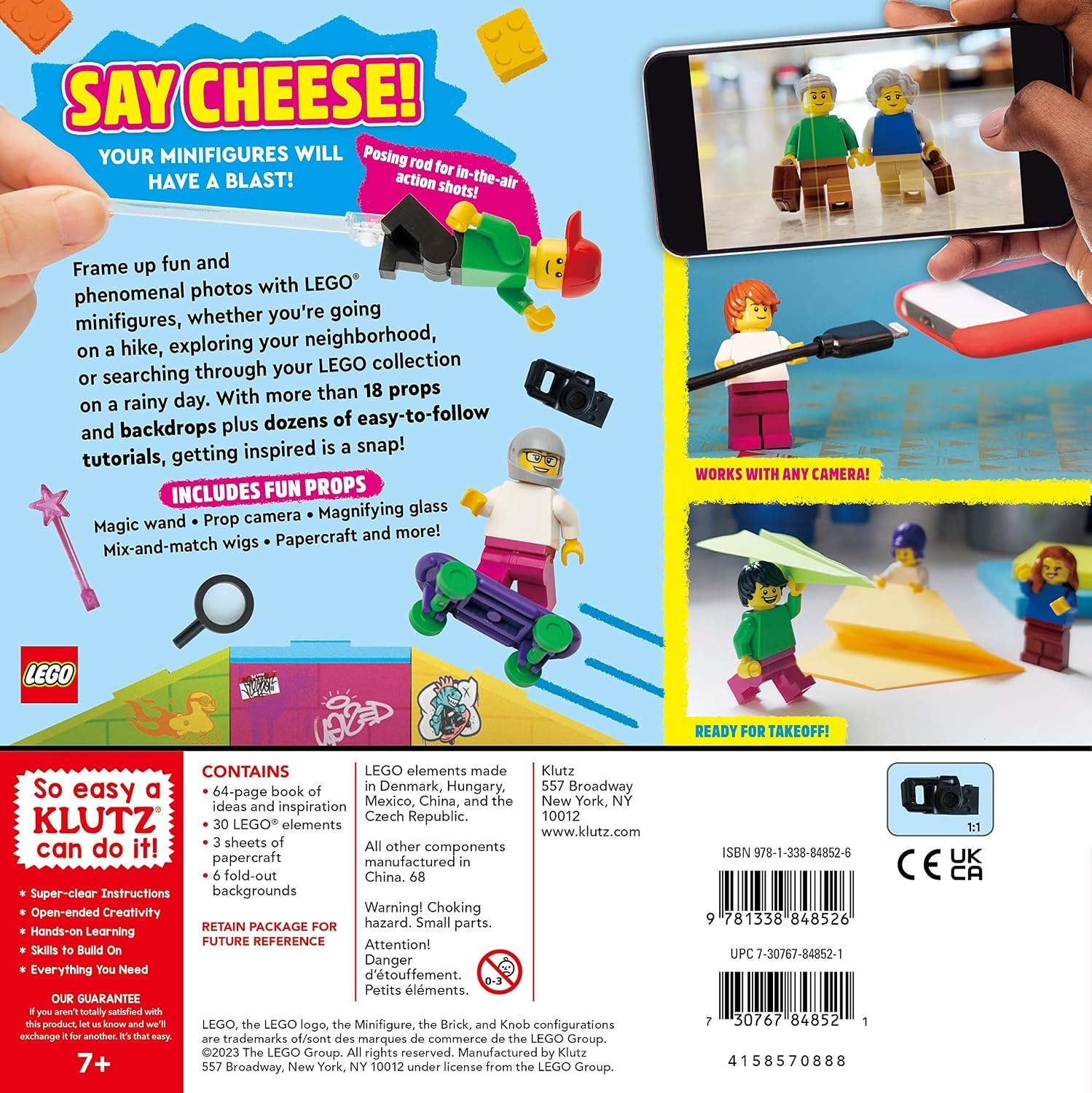 image:imageKlutz Lego Minifigure Photography Activity Kit Small
