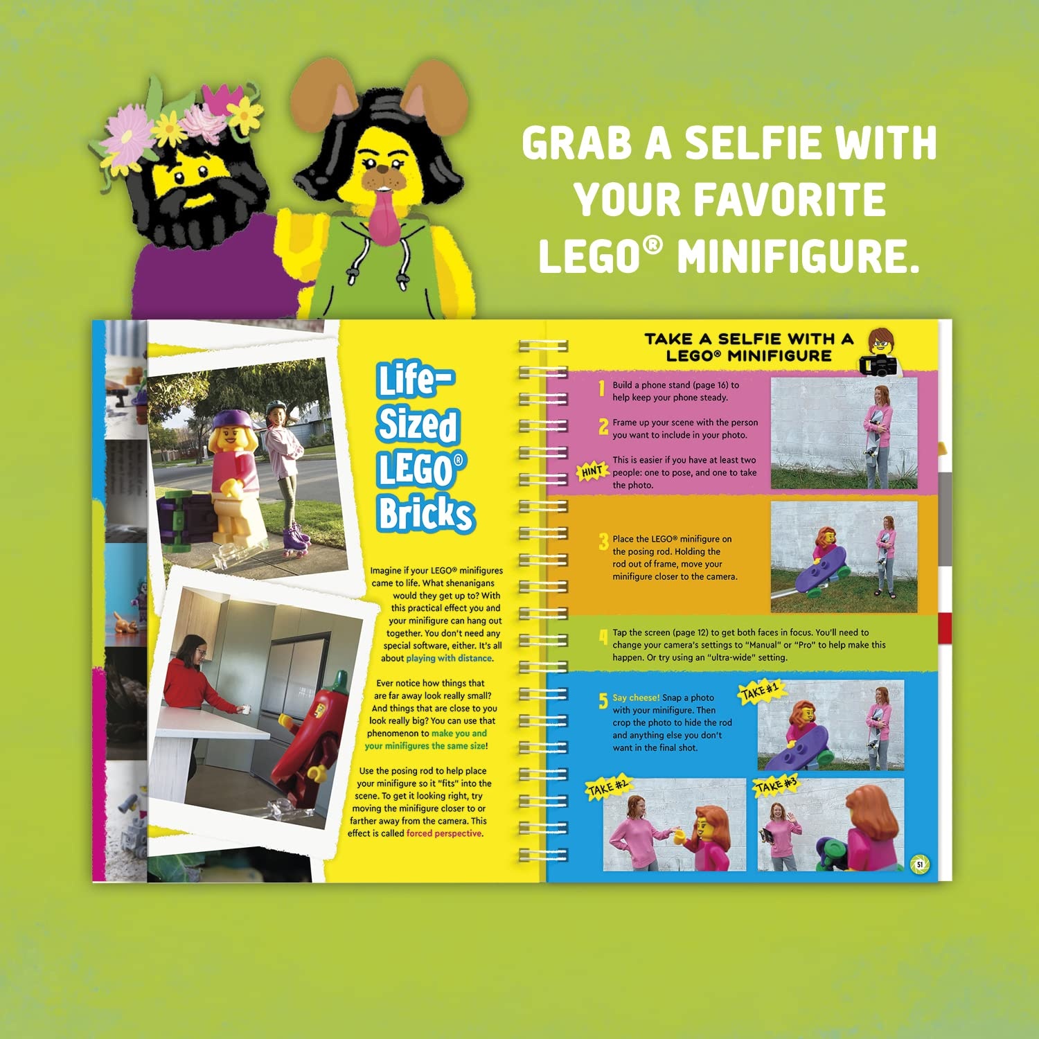 image:imageKlutz Lego Minifigure Photography Activity Kit Small