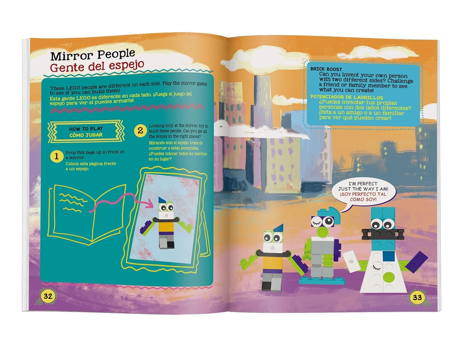 image:imageLEGO Books 5Minute Builds Proyectos de 5 minutos Bilingual EnglishSpanish Set with 100 Quick Model Build Ideas Basic Brick Kit and Awesome Activities