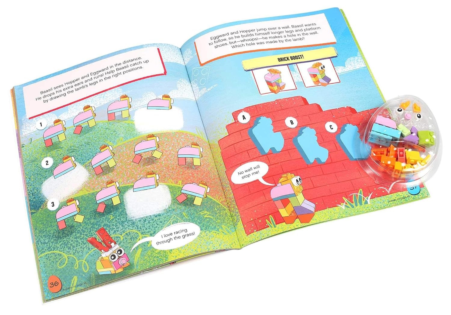 image:imageLEGO Books Build Easter Fun Activity Book with Minifigure