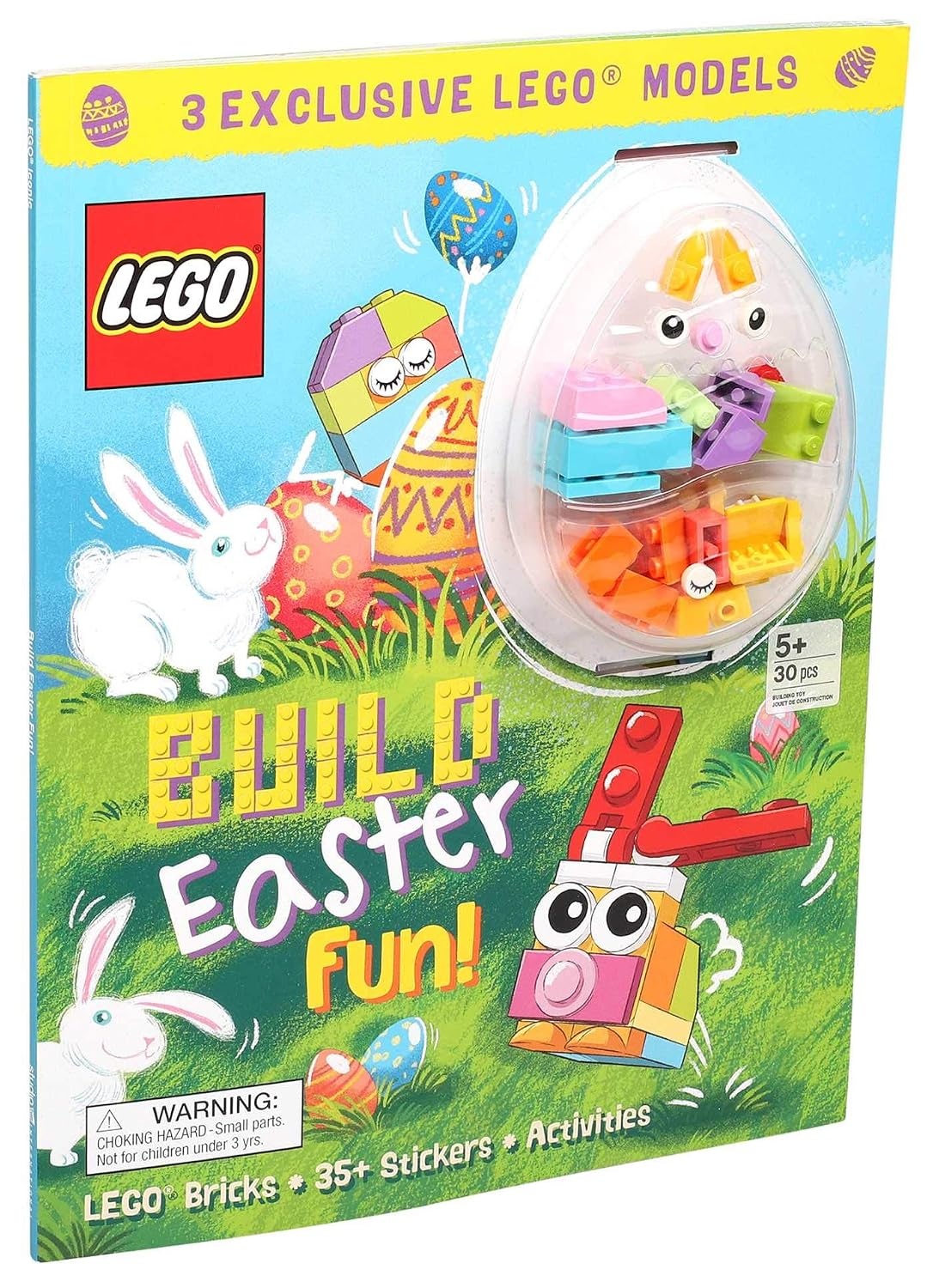 image:imageLEGO Books Build Easter Fun Activity Book with Minifigure