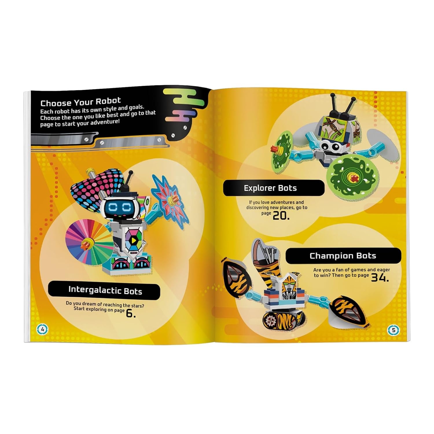 image:imageLEGO Books Build and Stick Robots Activity Book with 200 Stickers Exclusive Models and Awesome Activities to Inspire Imagination and Creativity