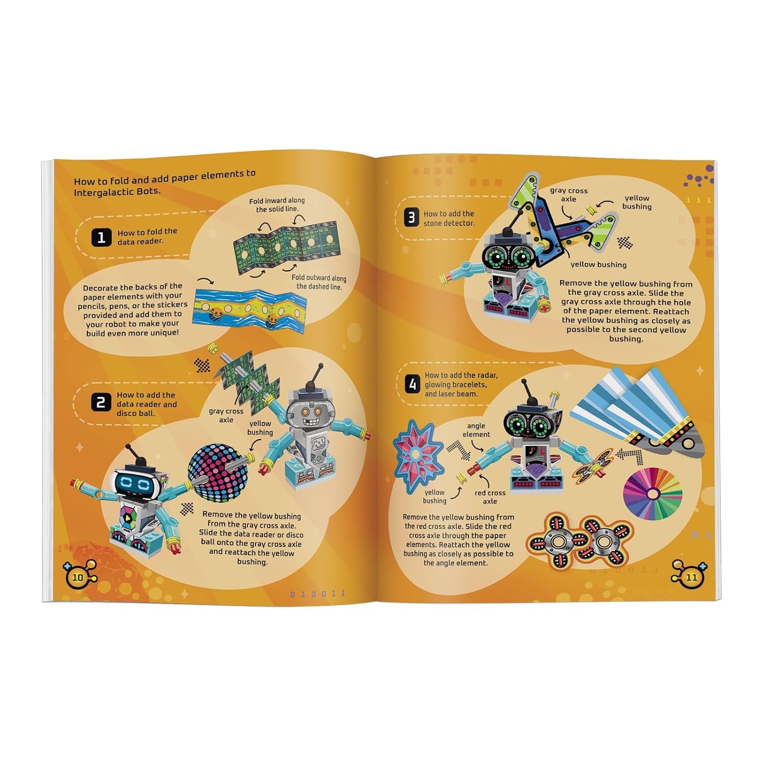 image:imageLEGO Books Build and Stick Robots Activity Book with 200 Stickers Exclusive Models and Awesome Activities to Inspire Imagination and Creativity
