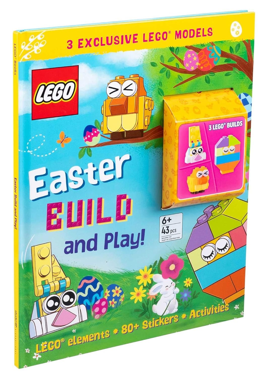 image:imageLEGO Books Easter Build and Play Activity Book with Minifigure