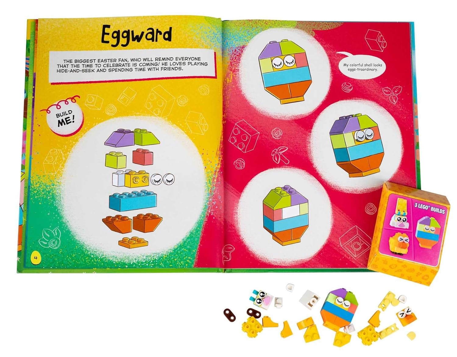 image:imageLEGO Books Easter Build and Play Activity Book with Minifigure