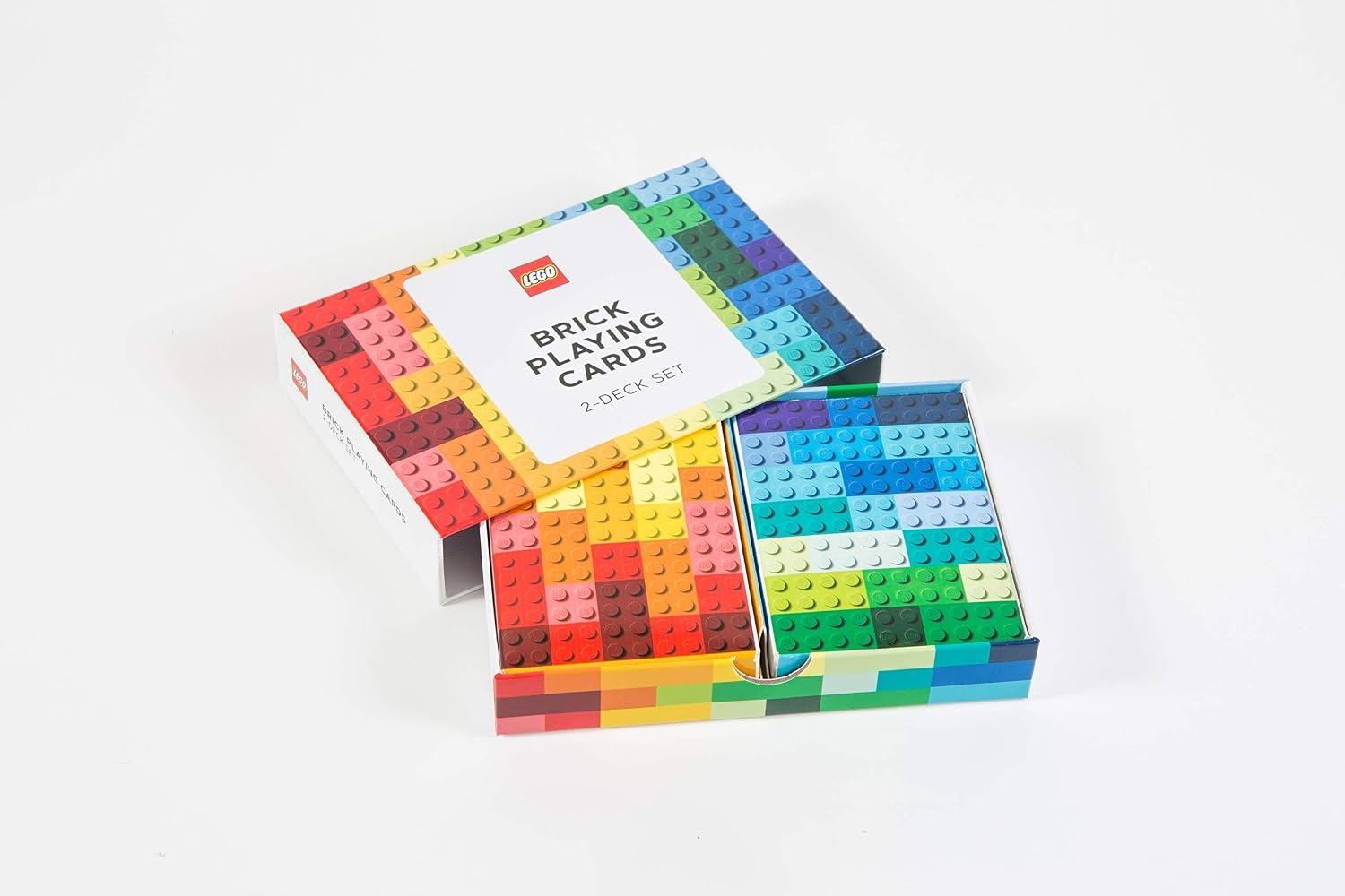 image:imageLEGO Brick Playing Cards 2Deck SetMulticolor