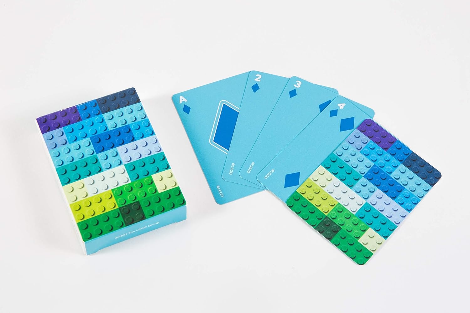 image:imageLEGO Brick Playing Cards 2Deck SetMulticolor