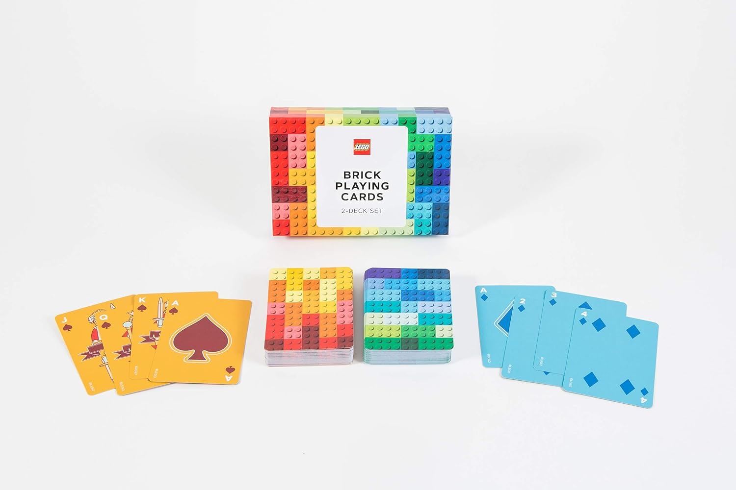 image:imageLEGO Brick Playing Cards 2Deck SetMulticolor