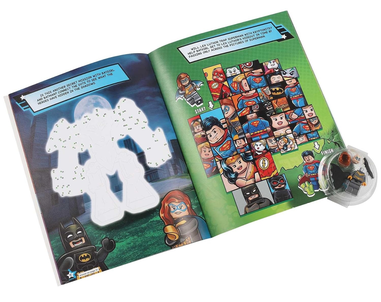 image:imageLEGO DC Super Heroes Gotham Citys New Defender Activity Book with Minifigure