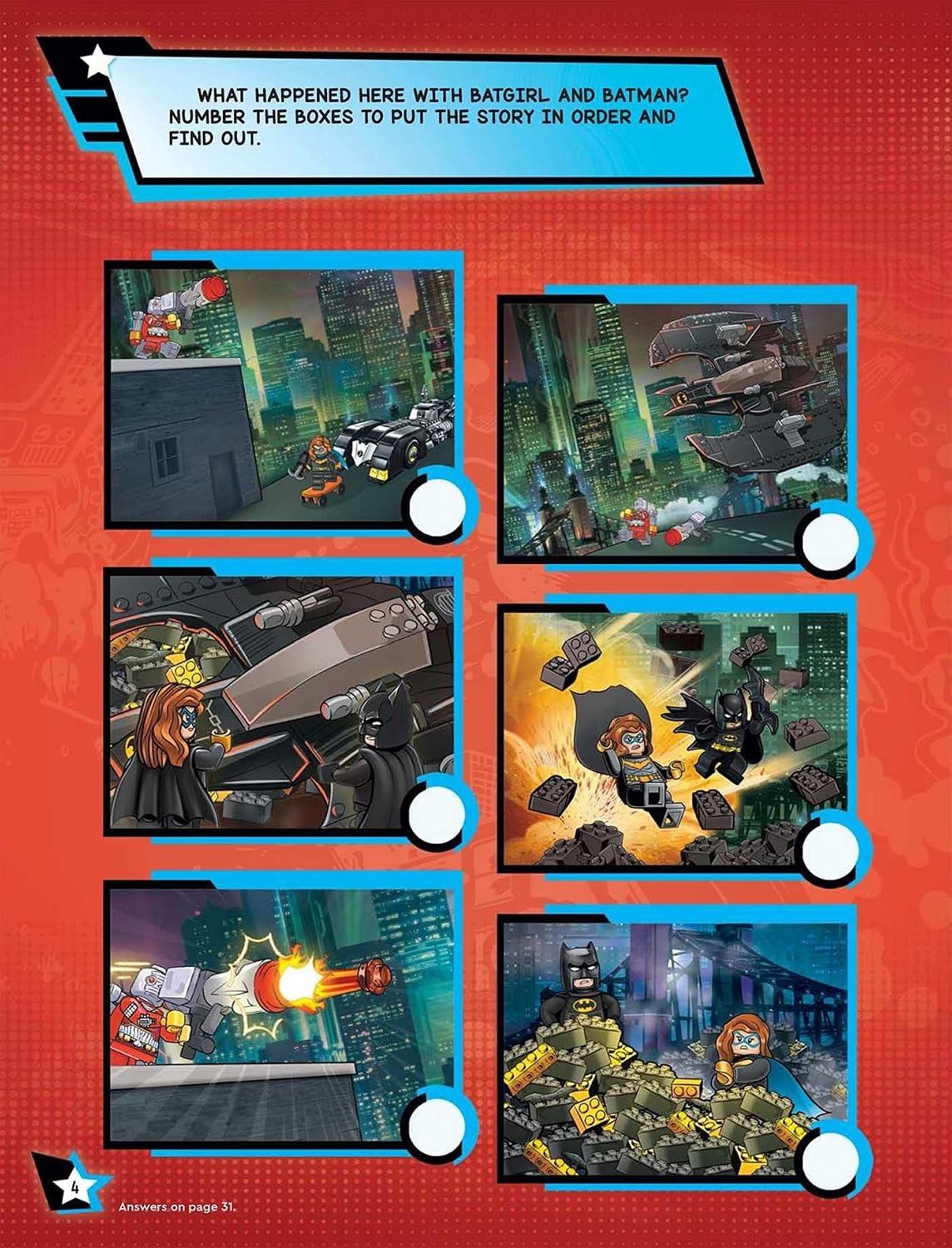 image:imageLEGO DC Super Heroes Gotham Citys New Defender Activity Book with Minifigure