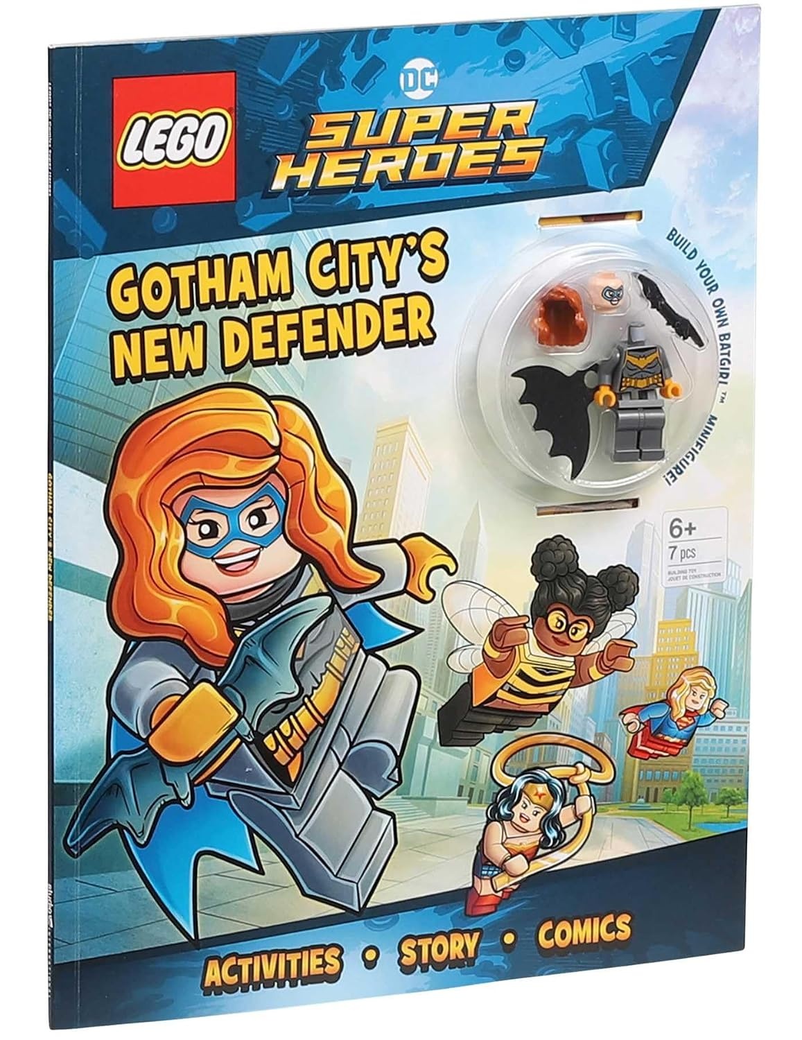image:imageLEGO DC Super Heroes Gotham Citys New Defender Activity Book with Minifigure