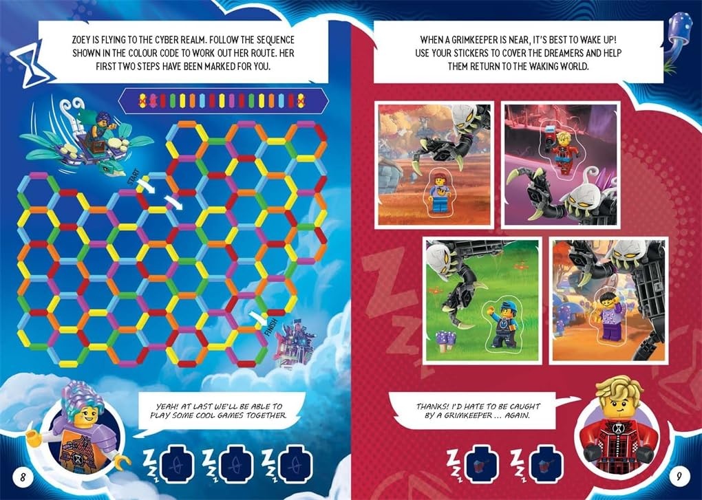 image:imageLEGO DREAMZzz 800 Stickers Dream Big LEGO 800 Stickers