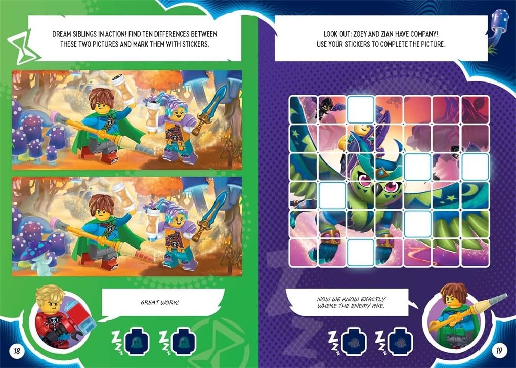 image:imageLEGO DREAMZzz 800 Stickers Dream Big LEGO 800 Stickers
