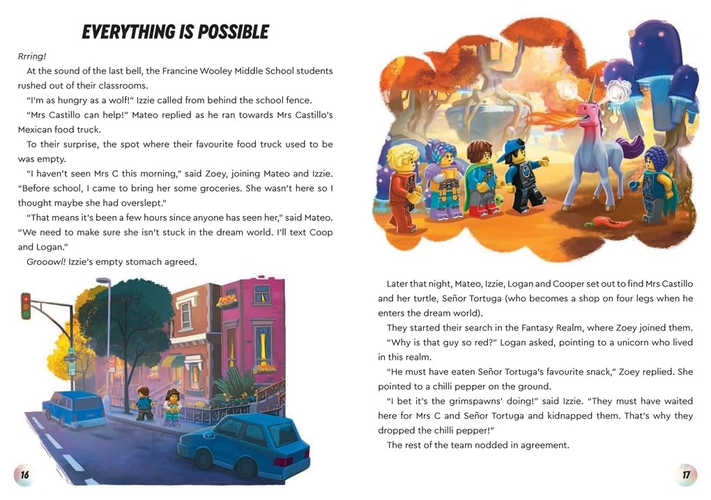image:imageLEGO DREAMZzz Dream Crafters Activity Book with Mateo LEGO minifigure LEGO Minifigure Activity