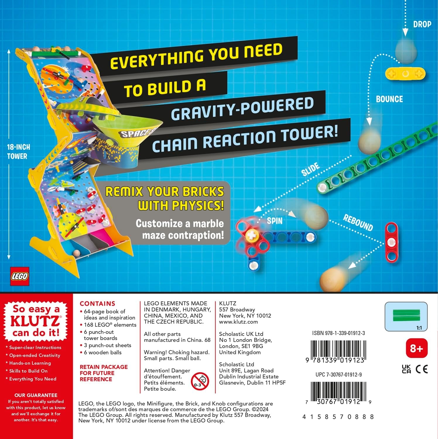 image:imageLEGO Gravity Drop Klutz Activity Kit