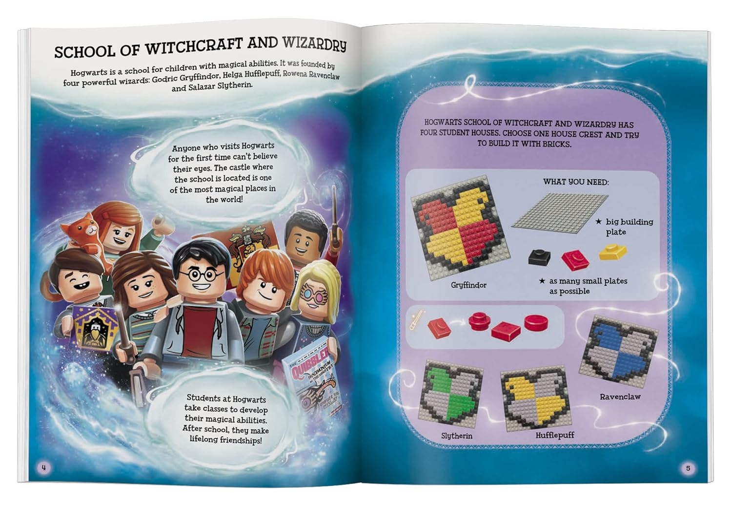 image:imageLEGO Harry Potter 5Minute Builds 100 Quick Model Build Ideas Basic Brick Kit and Awesome Activities to Inspire Imagination and Creativity